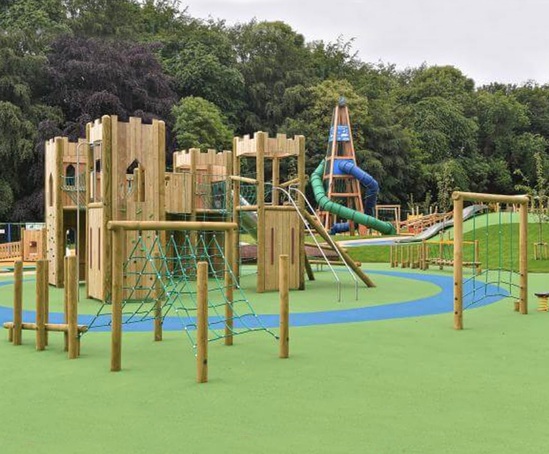 Castle-themed inclusive playground for Mo Mowlam Park | Wicksteed ...