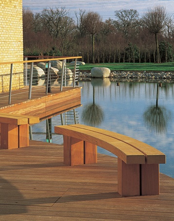 Type 2 hardwood bench | Woodscape | ESI External Works