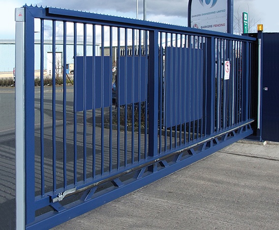 SlideGuard - cantilever gates, rail infill | Barkers Fencing | ESI ...