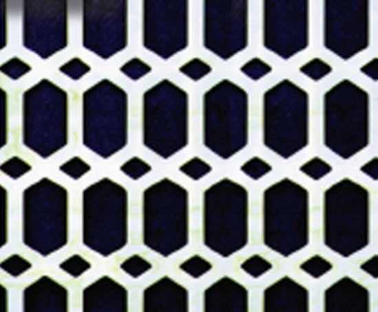 Architectural perforated grilles - stainless steel | Brooke Air | ESI ...