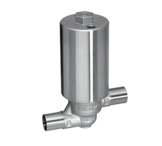 GEMÜ F40 pneumatic filling valve for precise dosing