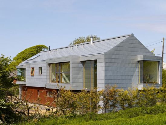 Roof And Facade Tile System The Cloud House Ormskirk Rheinzink Esi Building Design 2867