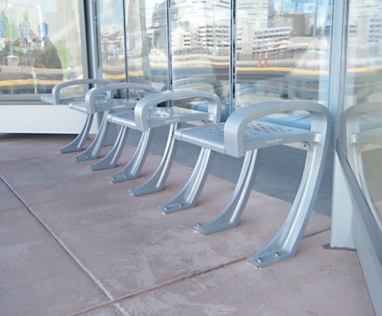 Bespoke transport interchange and waiting area seating | Trueform | ESI ...