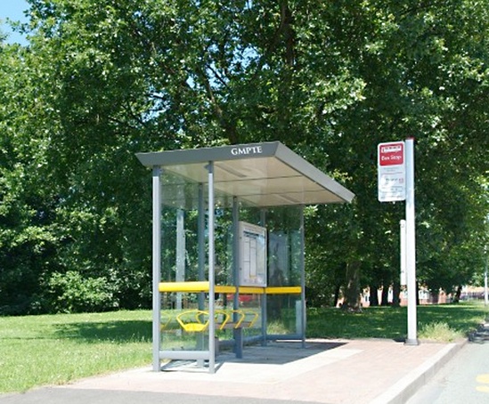 Legacy bus shelter | Trueform | ESI External Works