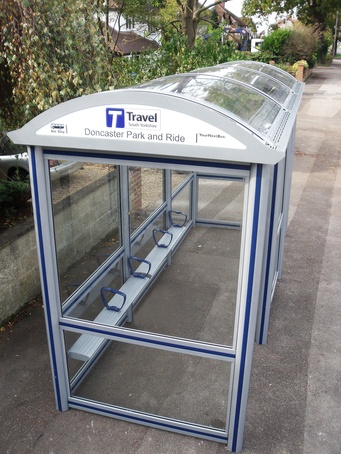 Premium Bus Shelter | Trueform | ESI External Works