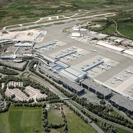 Recent Expansion of Terminal 2 at Manchester Airport | Bailey ...