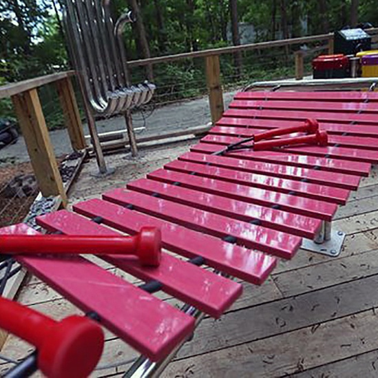 pink xylophone