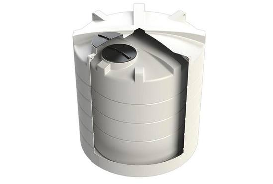Closed-top bunded tank for pollution control and safety