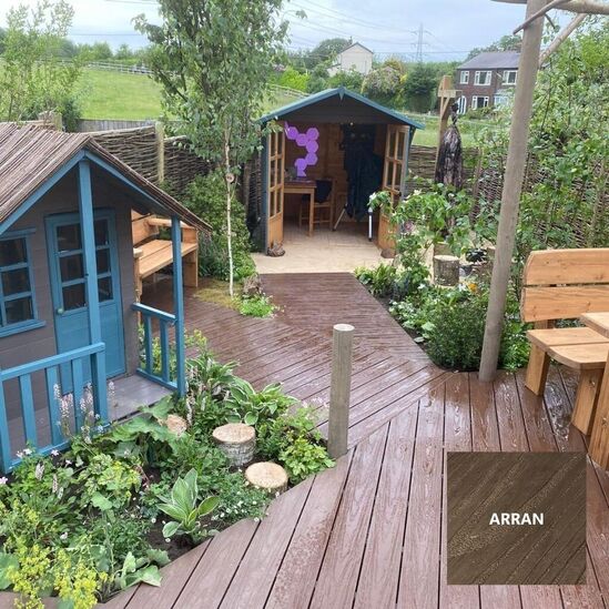 Urban Alchemy composite decking Suregreen ESI External Works