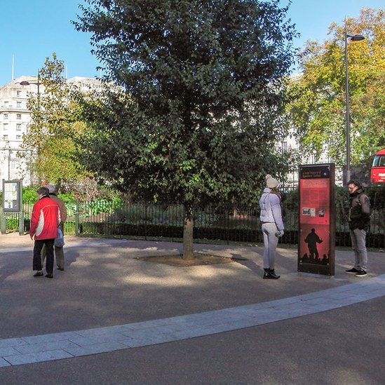 Historyfilled information signs for Speakers Corner Artform Urban