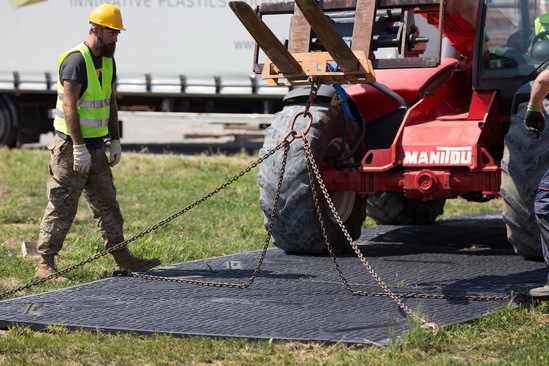 IsoTrack H Heavy-duty Ground Protection Mats | Groundtrax Systems | ESI ...