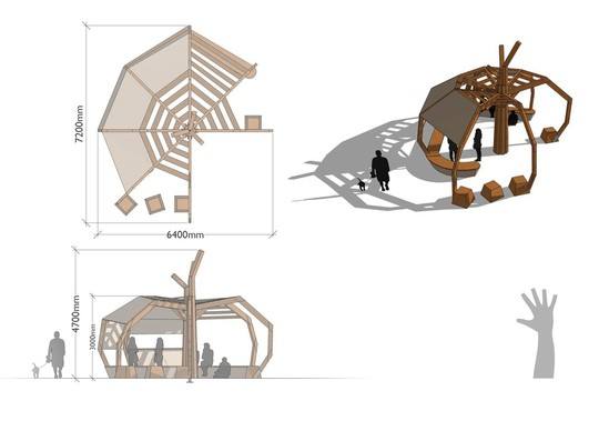 Spider youth shelter by Handspring Design | All Urban | ESI External Works