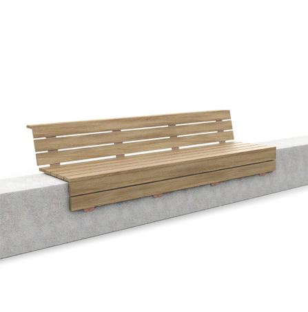 Wall bench by LAB23