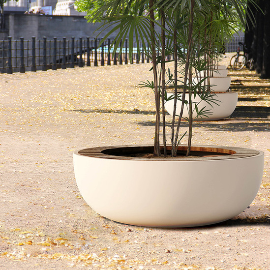 Lid planter by LAB23 All Urban ESI External Works