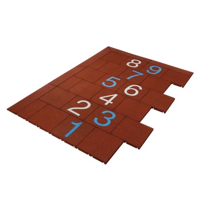 EUROFLEX® Letter and Number slabs for play areas