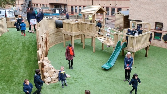 Reception play area for Hull Collegiate School