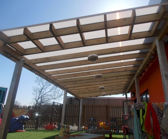 Bespoke timber canopy shelters | Setter Shelters | ESI ...