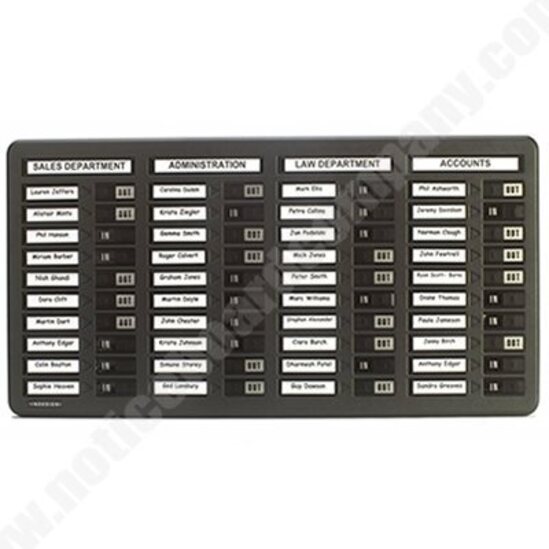 Staff In/Out Notice Boards Notice Board Company ESI Interior Design