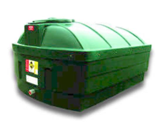 MDPE plastic bunded oil tank