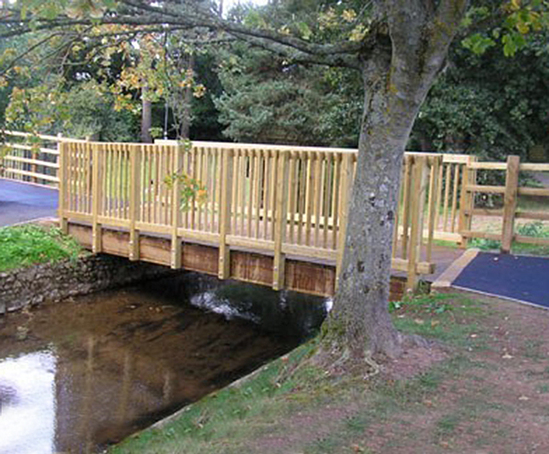 Vehicle bridges | Wooden Bridge Company | ESI External Works