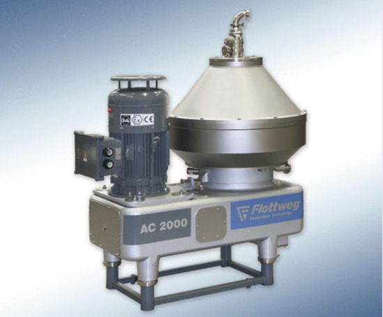 Disc Stack Centrifuges With Self-cleaning Bowl | Euroby | ESI Enviropro