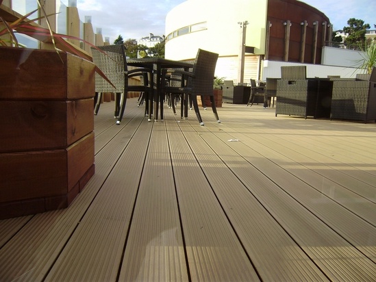 Q-Deck® Twinson® composite decking | Hoppings Softwood Products | ESI