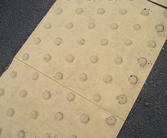 Magmatac blister tactile paving tile
