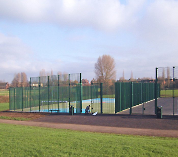 MUGA fencing for Coventry City Council Lang+Fulton ESI External Works