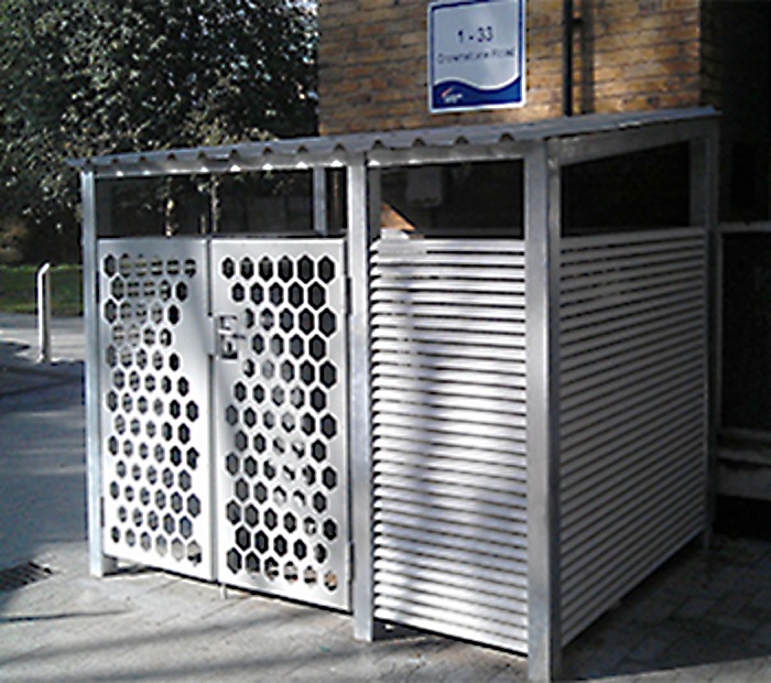 Bin stores for St Matthews Estate, Brixton Lang+Fulton ESI External