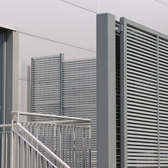 Bin stores and fencing at retail park | Lang+Fulton | ESI External Works