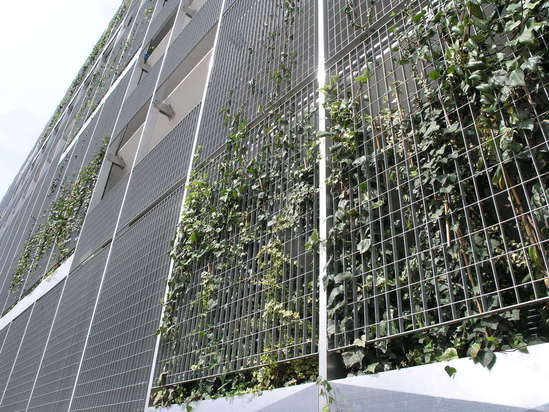 Green wall cladding to MSCP, New Covent Garden | Lang+Fulton | ESI ...