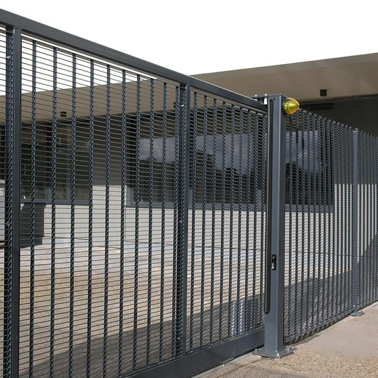 Perimeter fencing and gates for apartment block refurb | Lang+Fulton ...