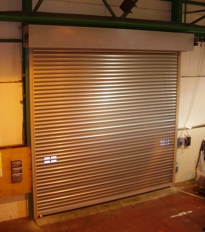 Electrically Operated Insulated Rolling Shutters | Bolton Gate Company ...