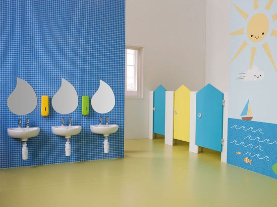 Splash系列儿童洗手间为学校