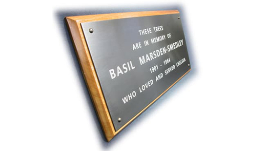 Bespoke Bronze Engraved Plaques Ward Signs Esi External Works 