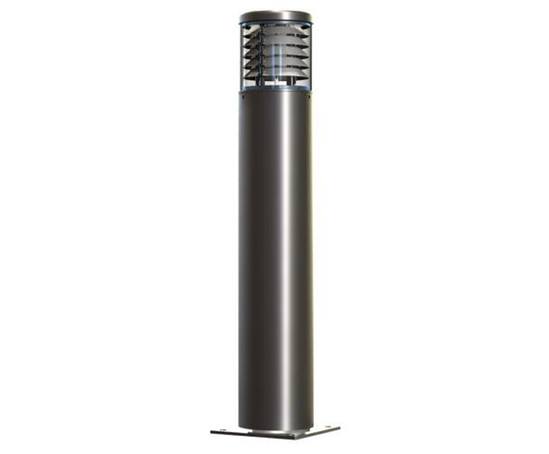 invincible stainless steel illuminated bollard candela candela lighting irvine