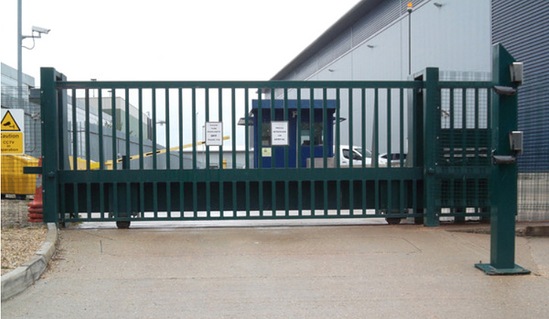 PAS 68 Terra Sliding Cantilevered Gate 7.5t @ 50mph | Frontier Pitts ...