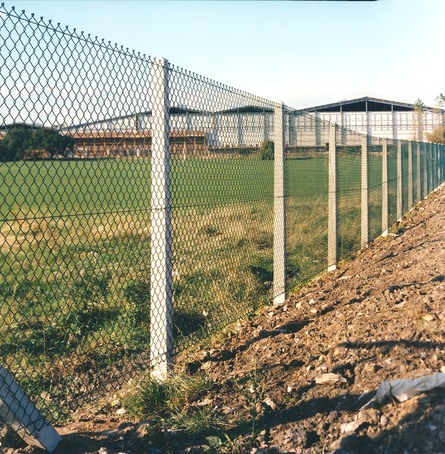 Chain link mesh perimeter fencing | Procter Contracts | ESI External Works