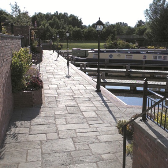 Lancashire Mill Flagstone Paving and Copings