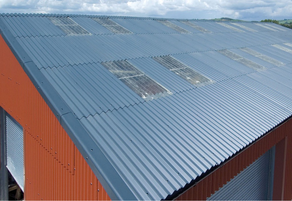 Corrugated iron sheet manufacturing process image