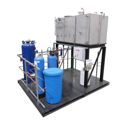 Water treatment for steam boilers Fulton ESI Building Services