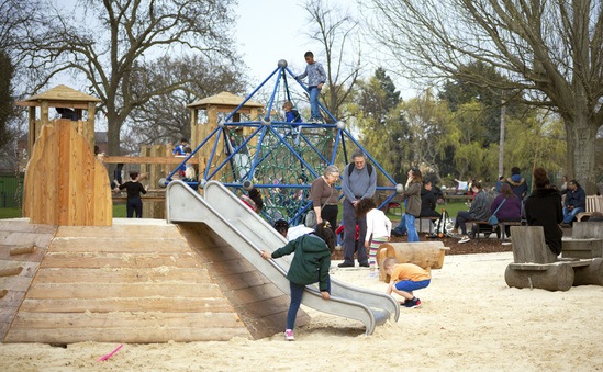 Mountsfield park play area in Lewisham