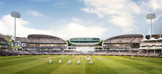 Newly redeveloped Lord's
