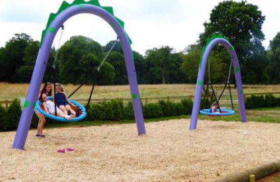 Custom Nessie Swings For Stockeld Park Massey And Harris Eng Ltd