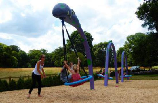 The Nessie Swing Set - Stockeld Park, Yorkshire