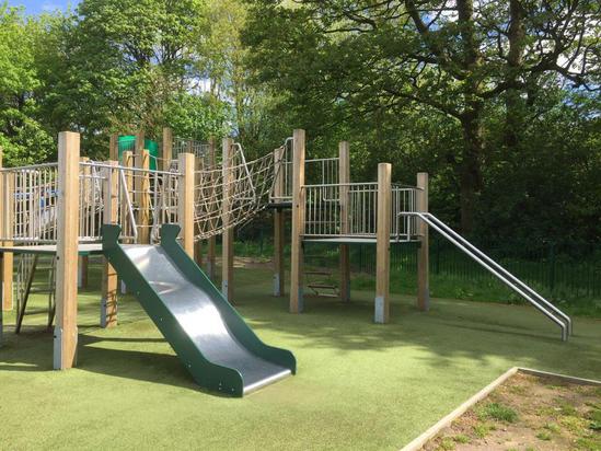 New play area created at Chorlton Water Park, Manchester | Massey ...