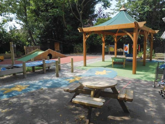 Transformation of play area for primary school