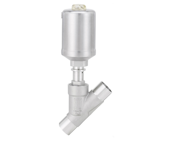 Type 2060 angle seat valve with stainless steel actuator | Bürkert ...