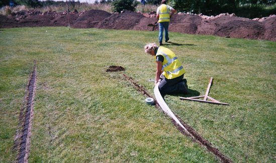 Turfdrain - natural turf drainage system | ABG Geosynthetics | ESI ...