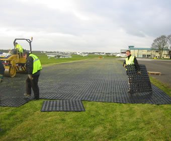 Fast grass mats